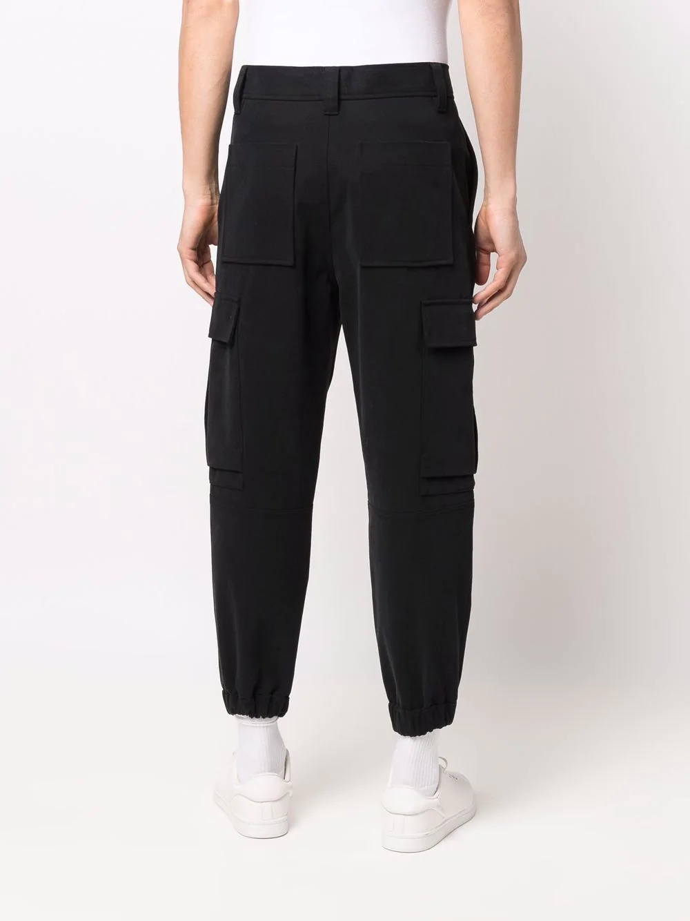 multi-pocket cargo trousers - 4