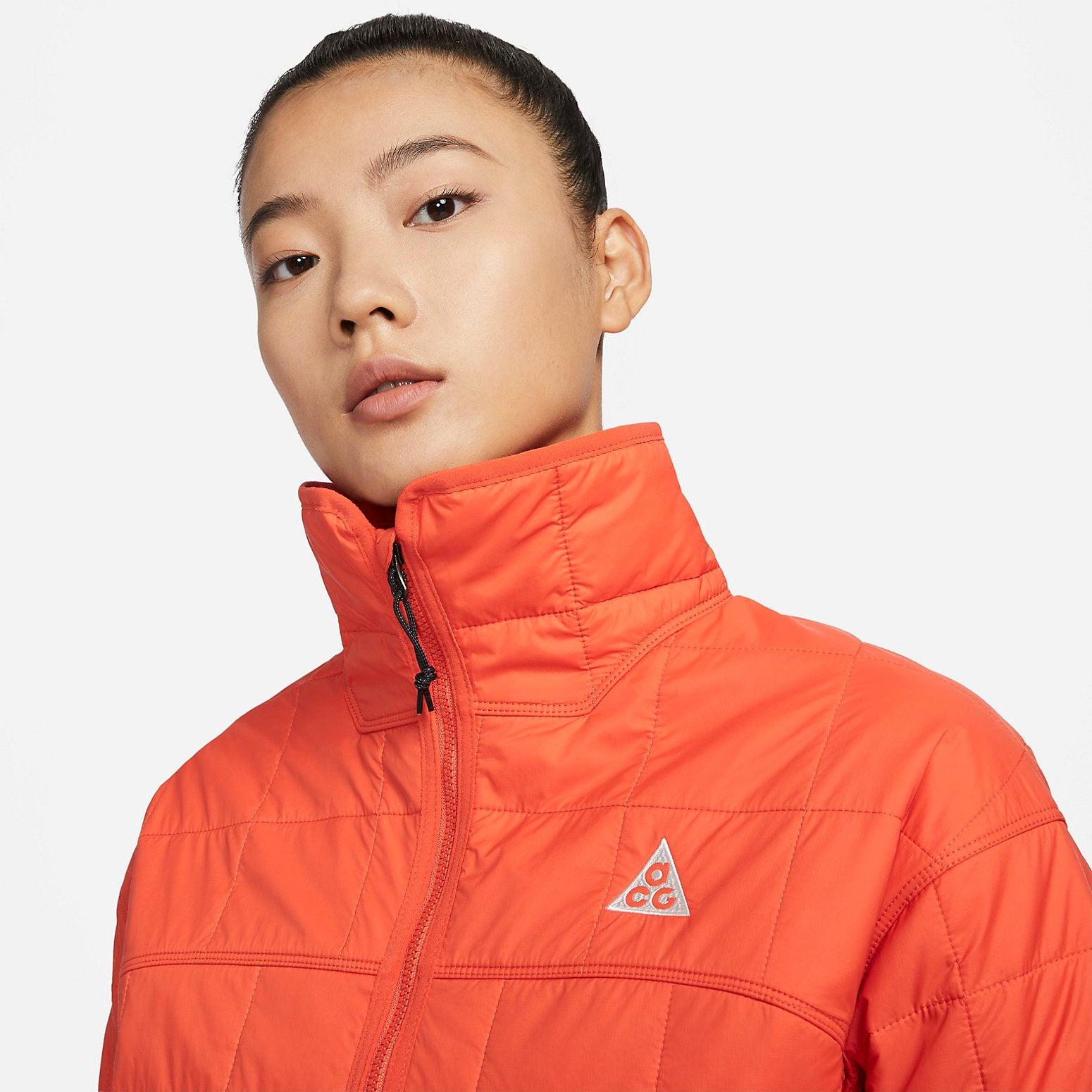 (WMNS) Nike ACG "Rope de Dope" Therma-FIT ADV Quilted Jacket 'Orange White' FN1944-809 - 3