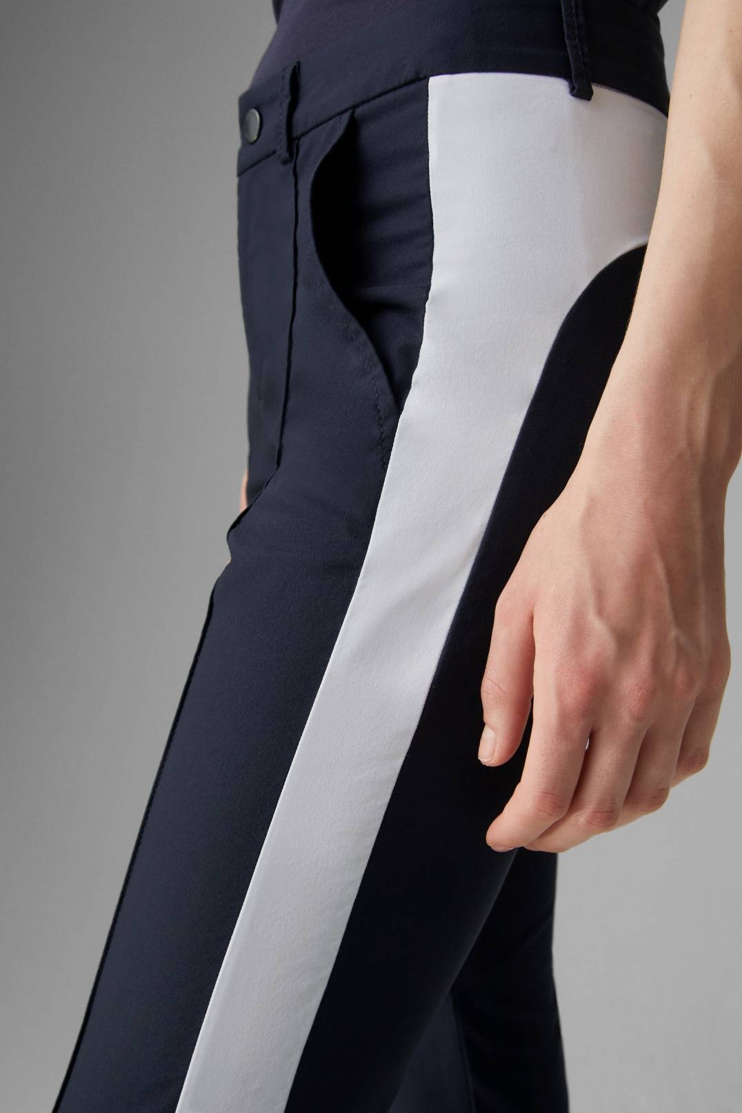 EDDI FUNCTIONAL PANTS IN NAVY BLUE/WHITE - 5