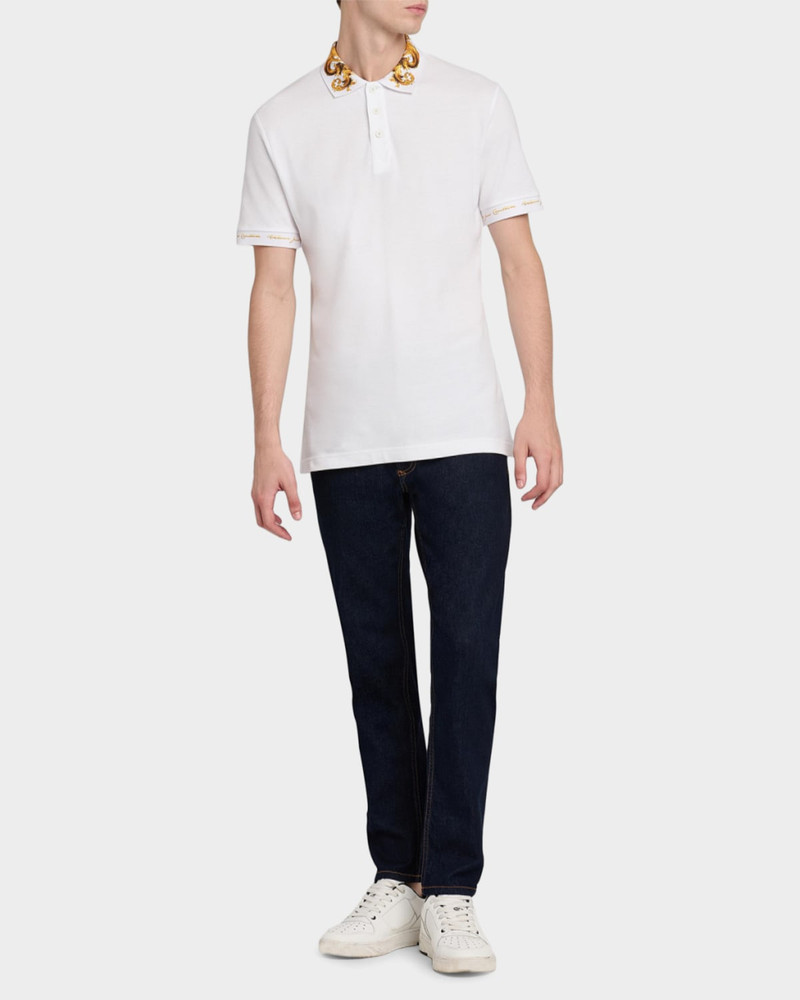 VERSACE Barocco Polo T-Shirt outlook