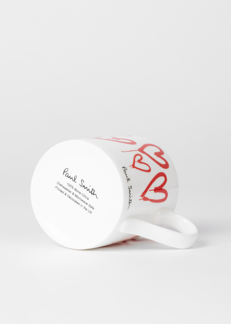 'Graffiti Heart' Bone China Mug 3
