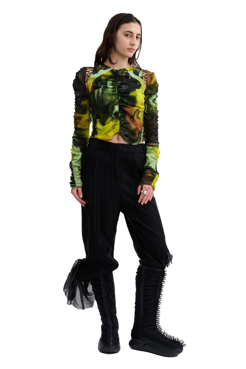 Collina Strada MELTING BLOOM GATHERED DELILAH TOP outlook