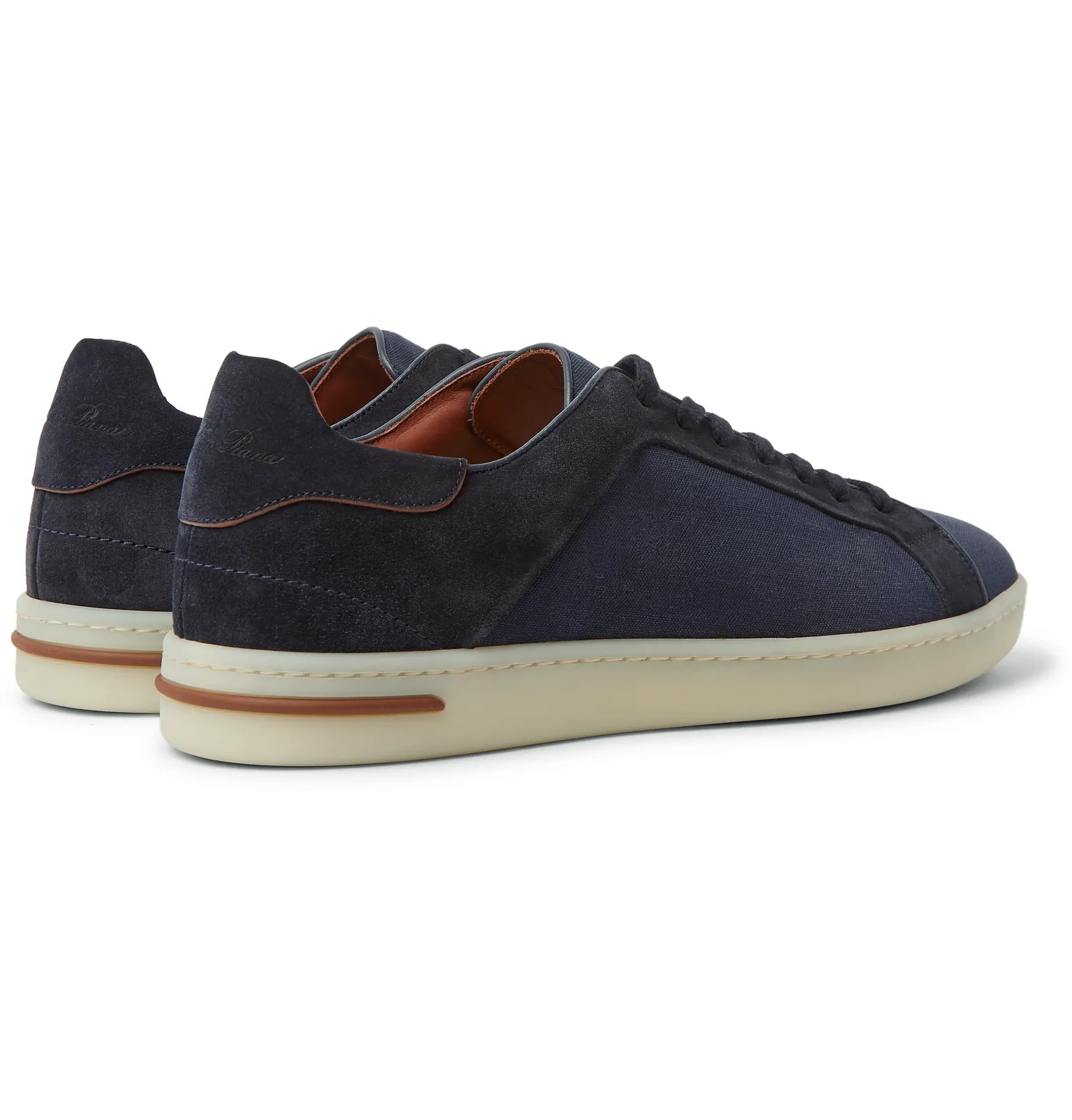 Traveller Suede and Canvas Sneakers - 14