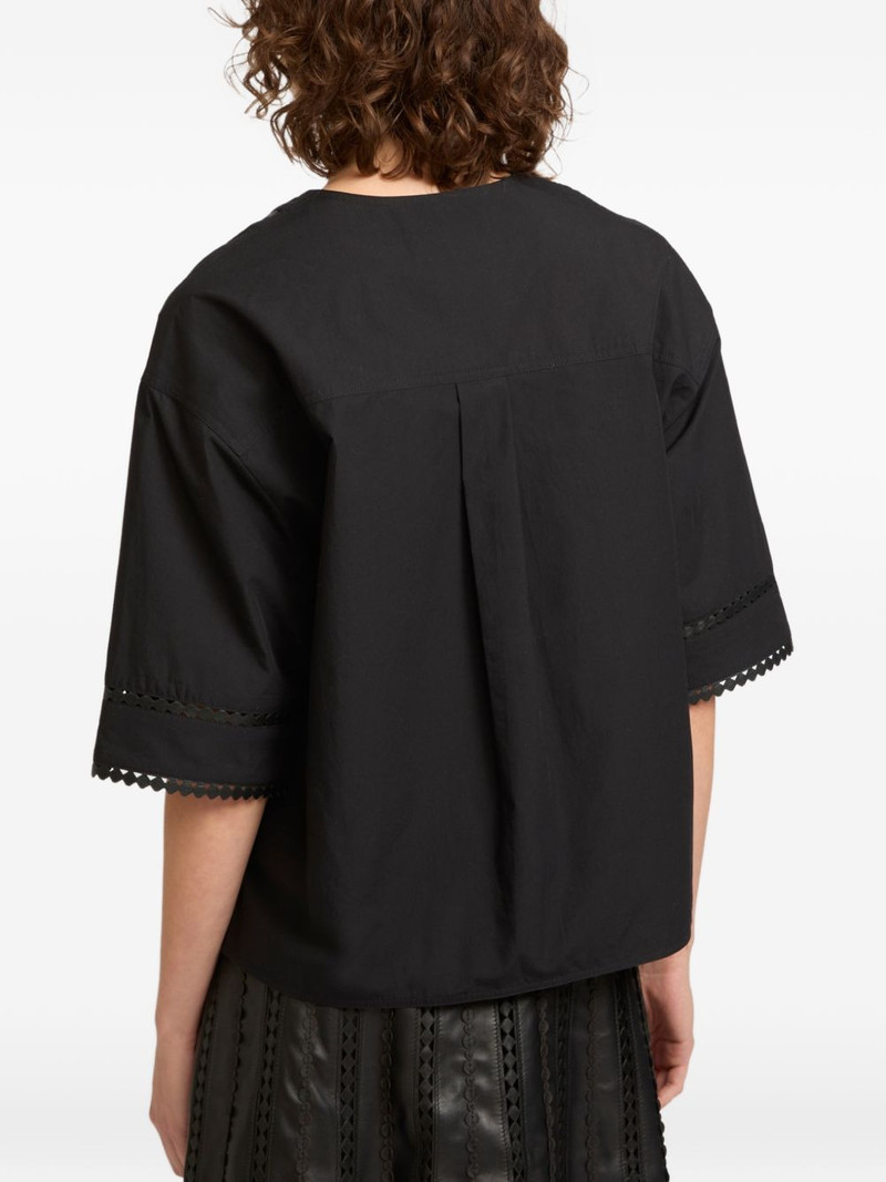 short-sleeve blouse 4