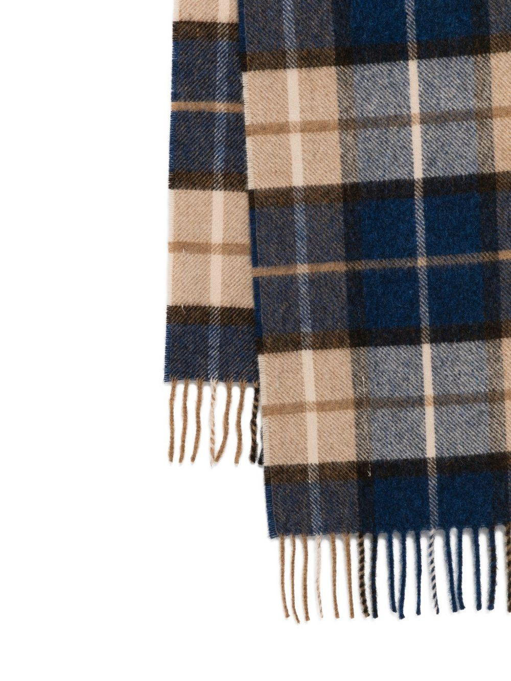 Moon checked scarf - 3