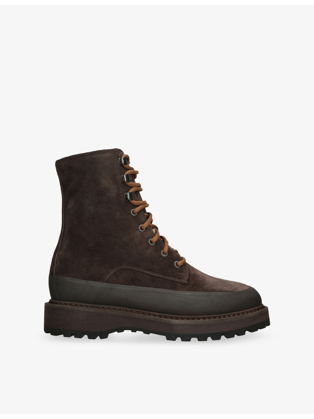 Dolomite Lace-Up Suede Boots - 1