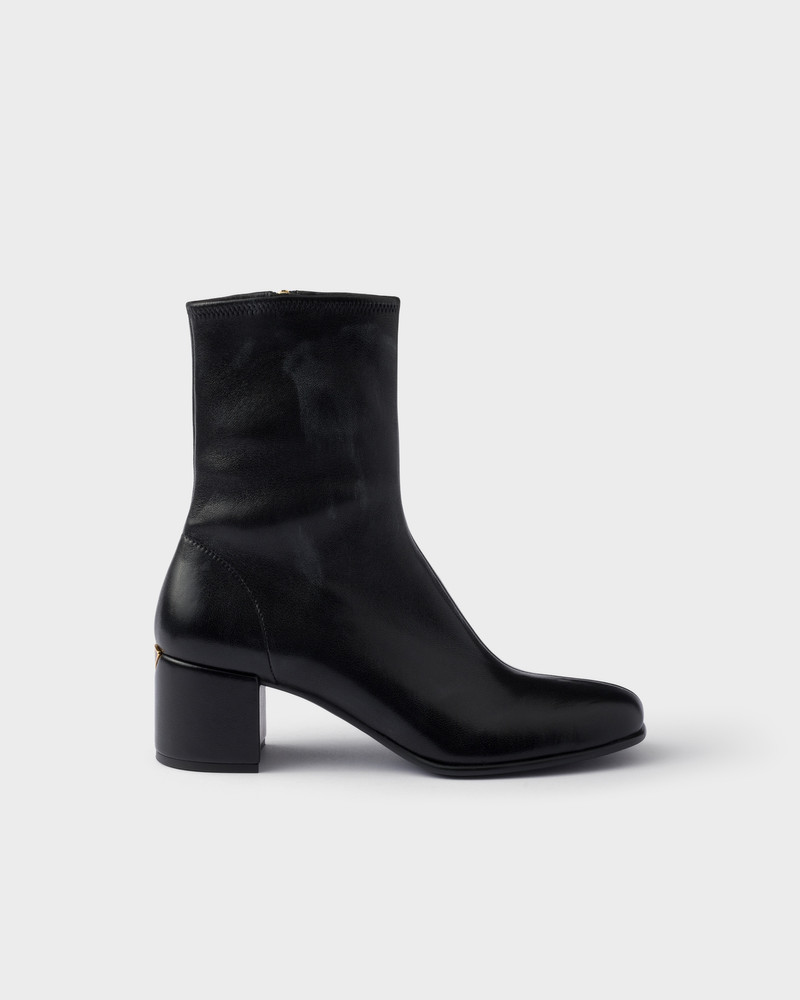 Prada Stretch nappa leather booties outlook