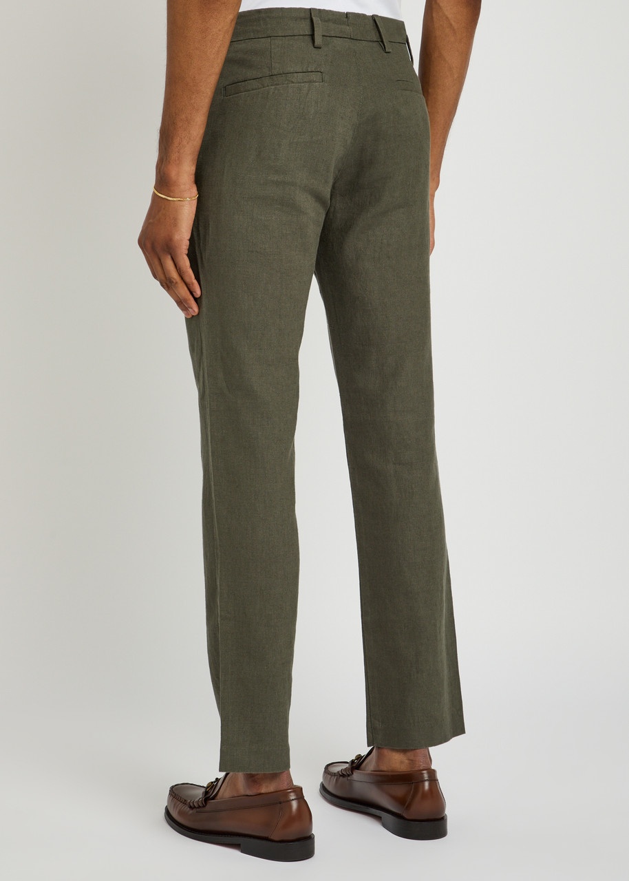 NN07 Theo Linen Trousers - 3