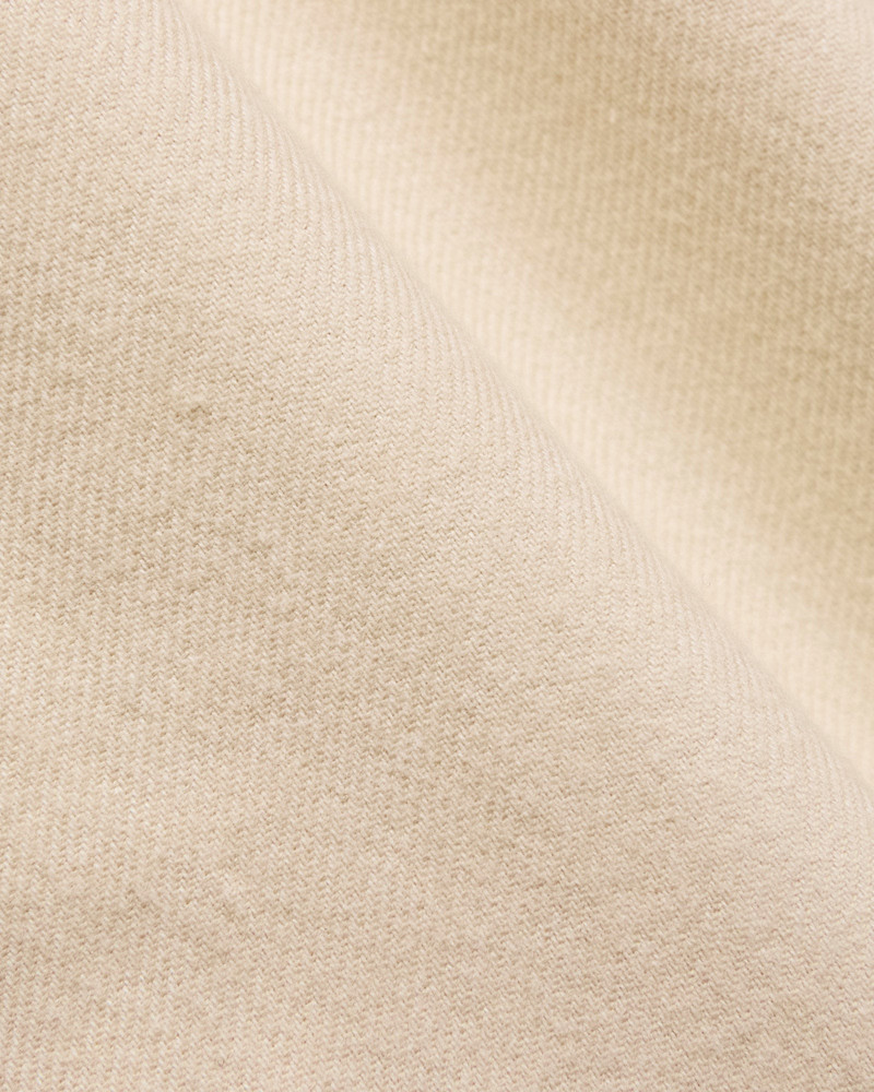 Portuguese Flannel Teca 2 Button-Up Shirt in Ecru outlook