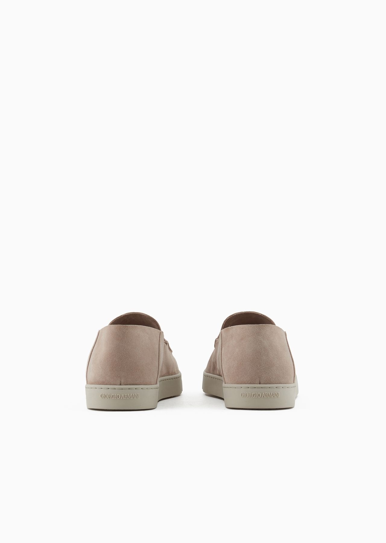 Suede slip-ons - 4