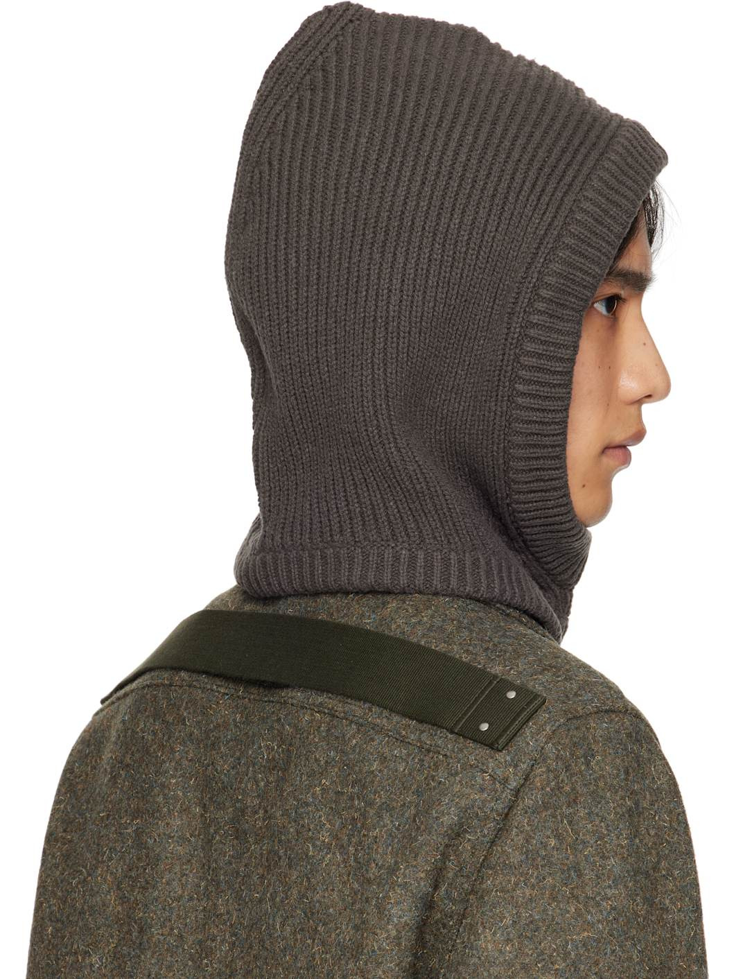 Gray Concordians Cashmere Hood - 3