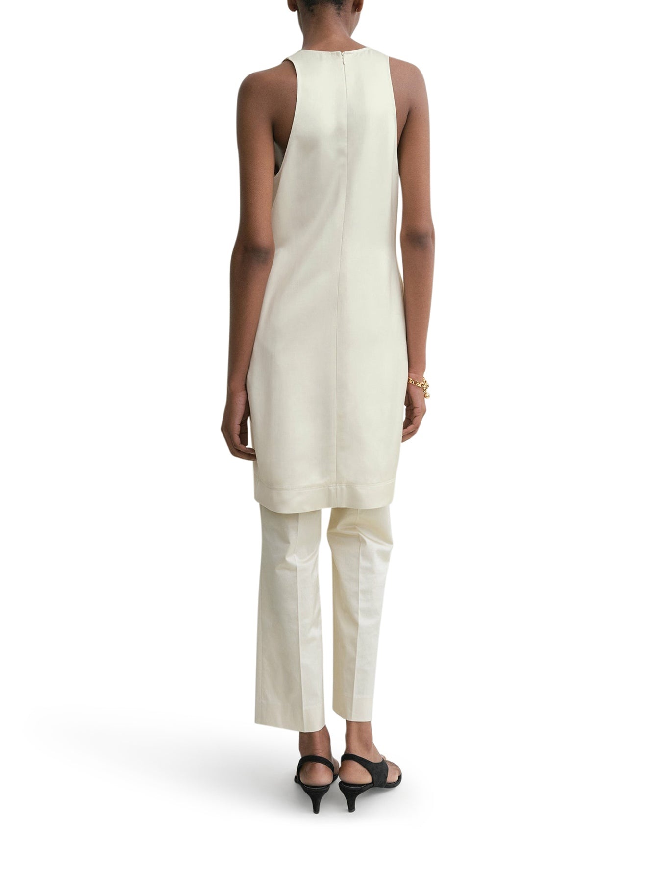 SCOOP-NECK DRESS - 4