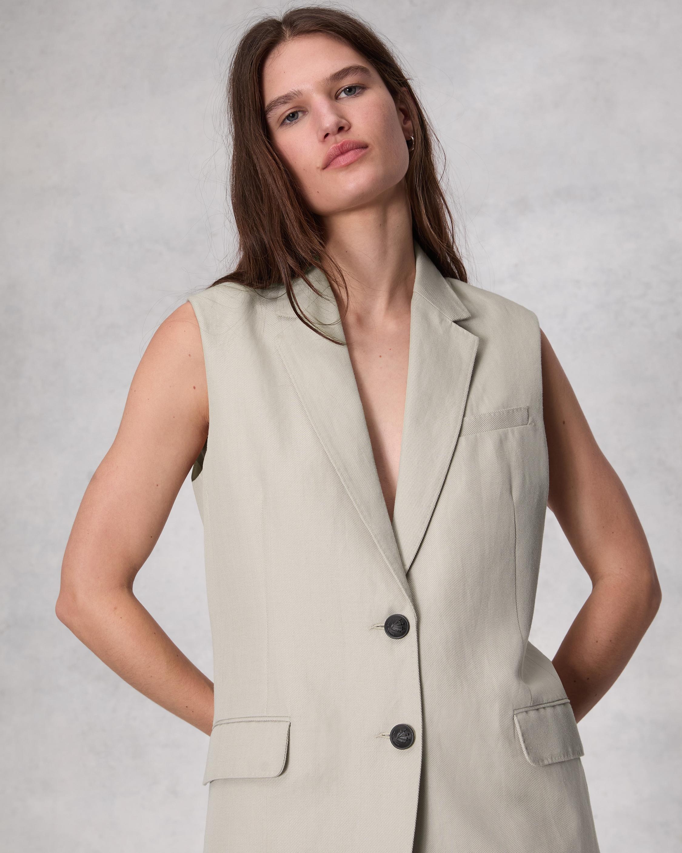 Odessa Cotton Linen Vest
Relaxed Fit - 6