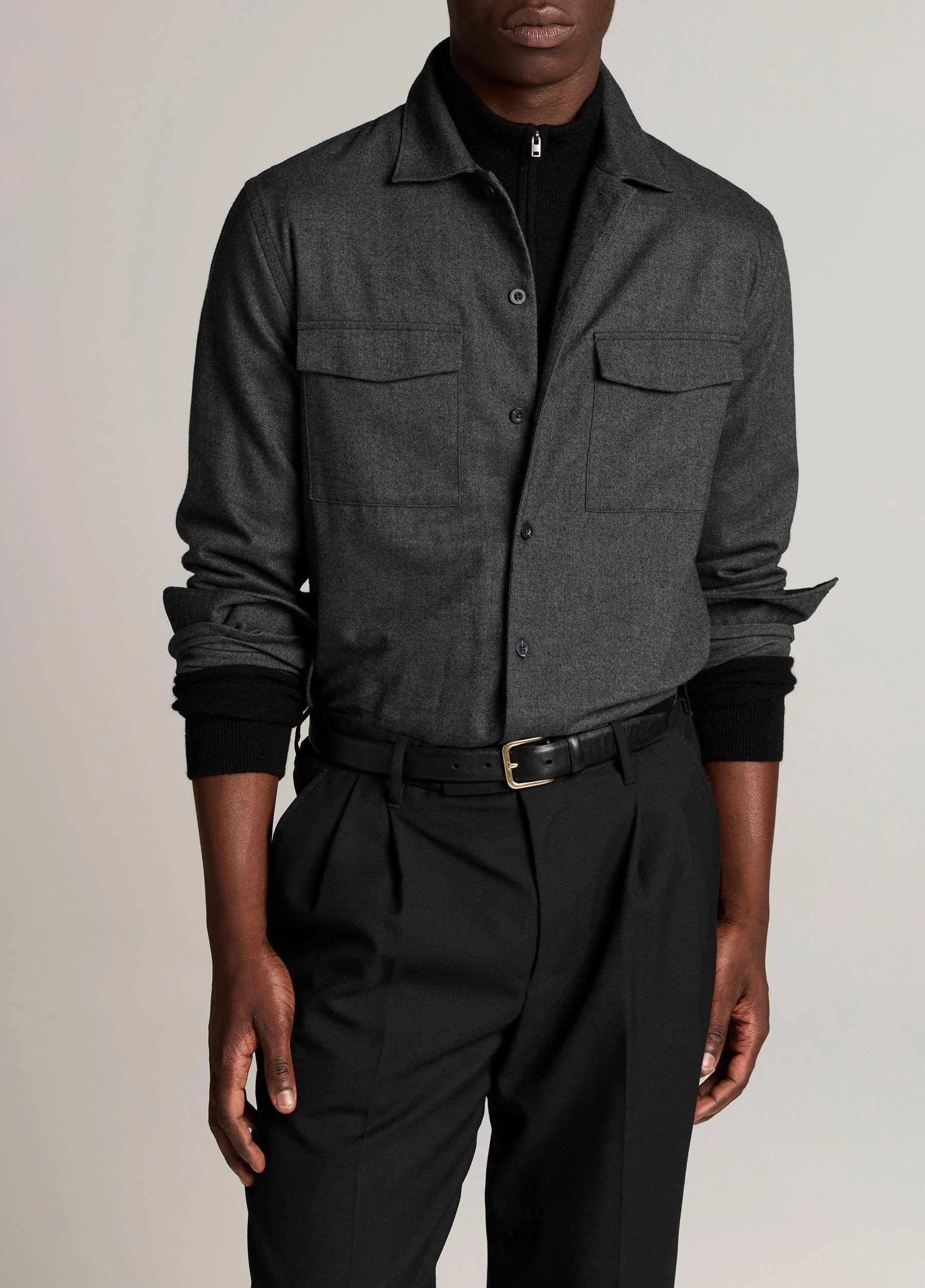 Cotton Flannel Garage Shirt - 1