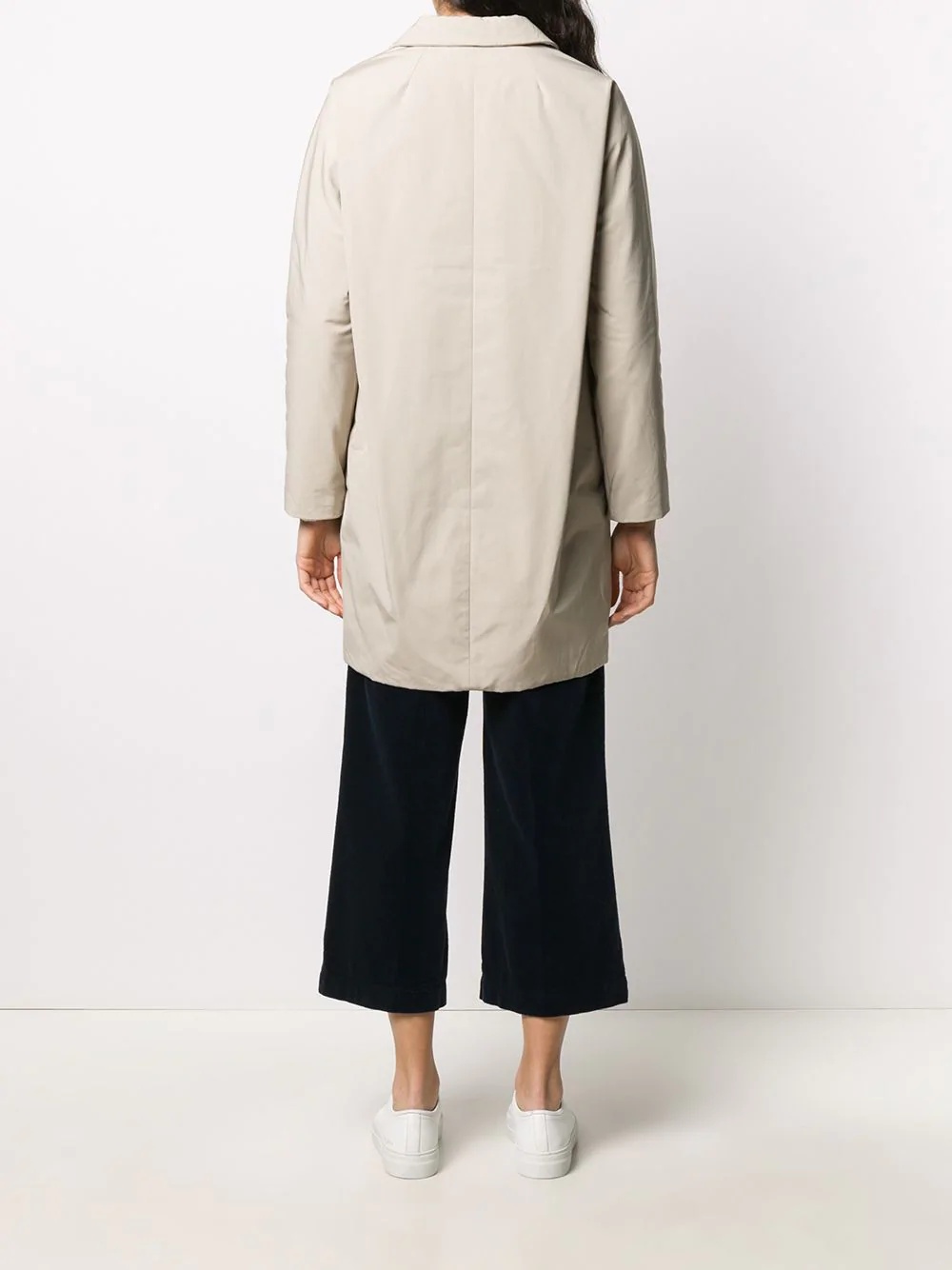 loose fit raincoat - 4