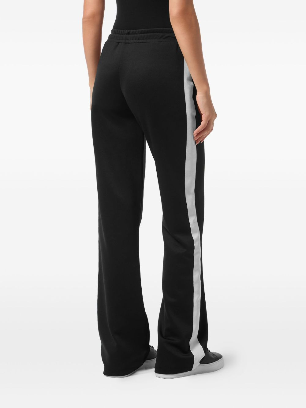 drawstring-waistband trousers - 4