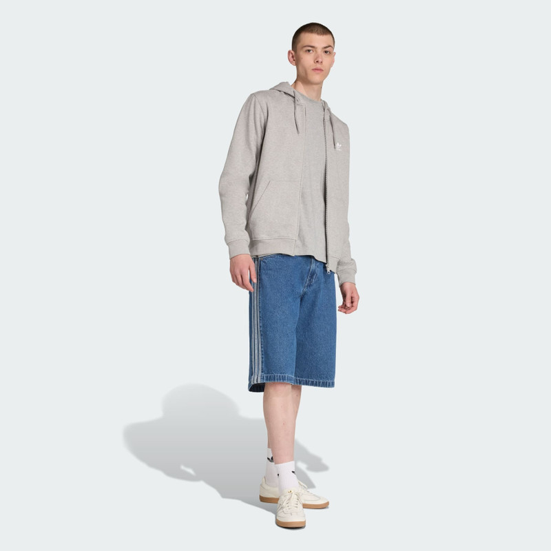 Trefoil Essentials Full-Zip Hoodie 4