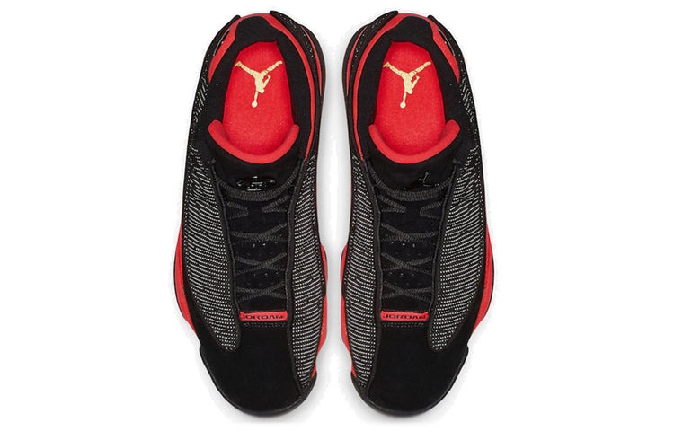 Air Jordan 13 Retro Low x CLOT 'Black Red' AT3102-006 - 4
