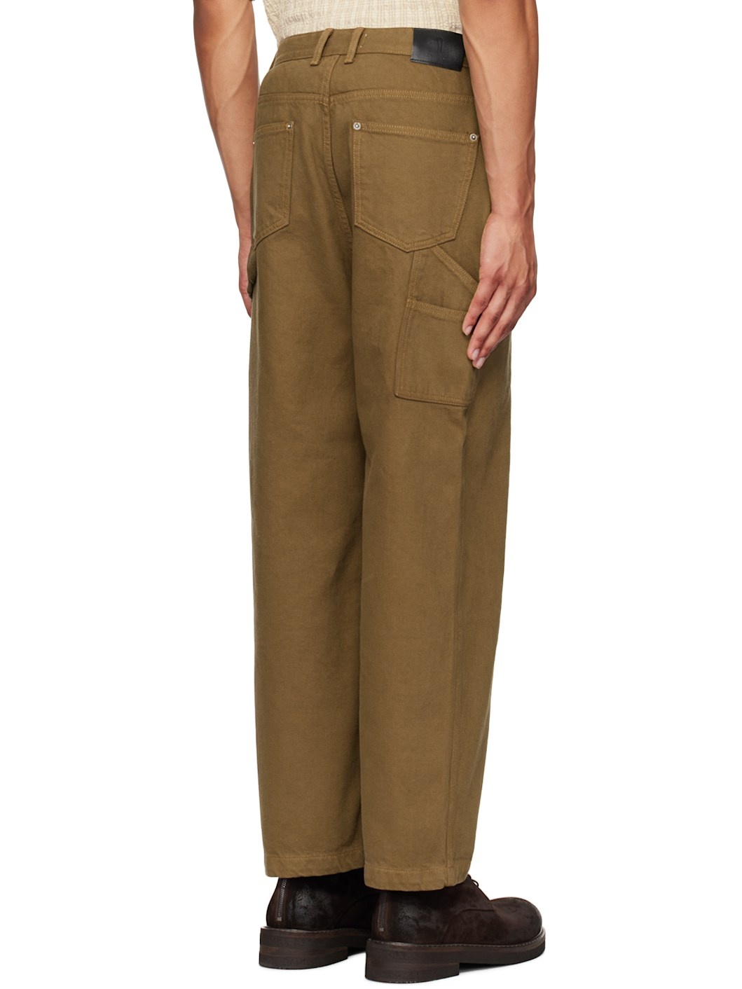 Brown Cargo Jeans - 3