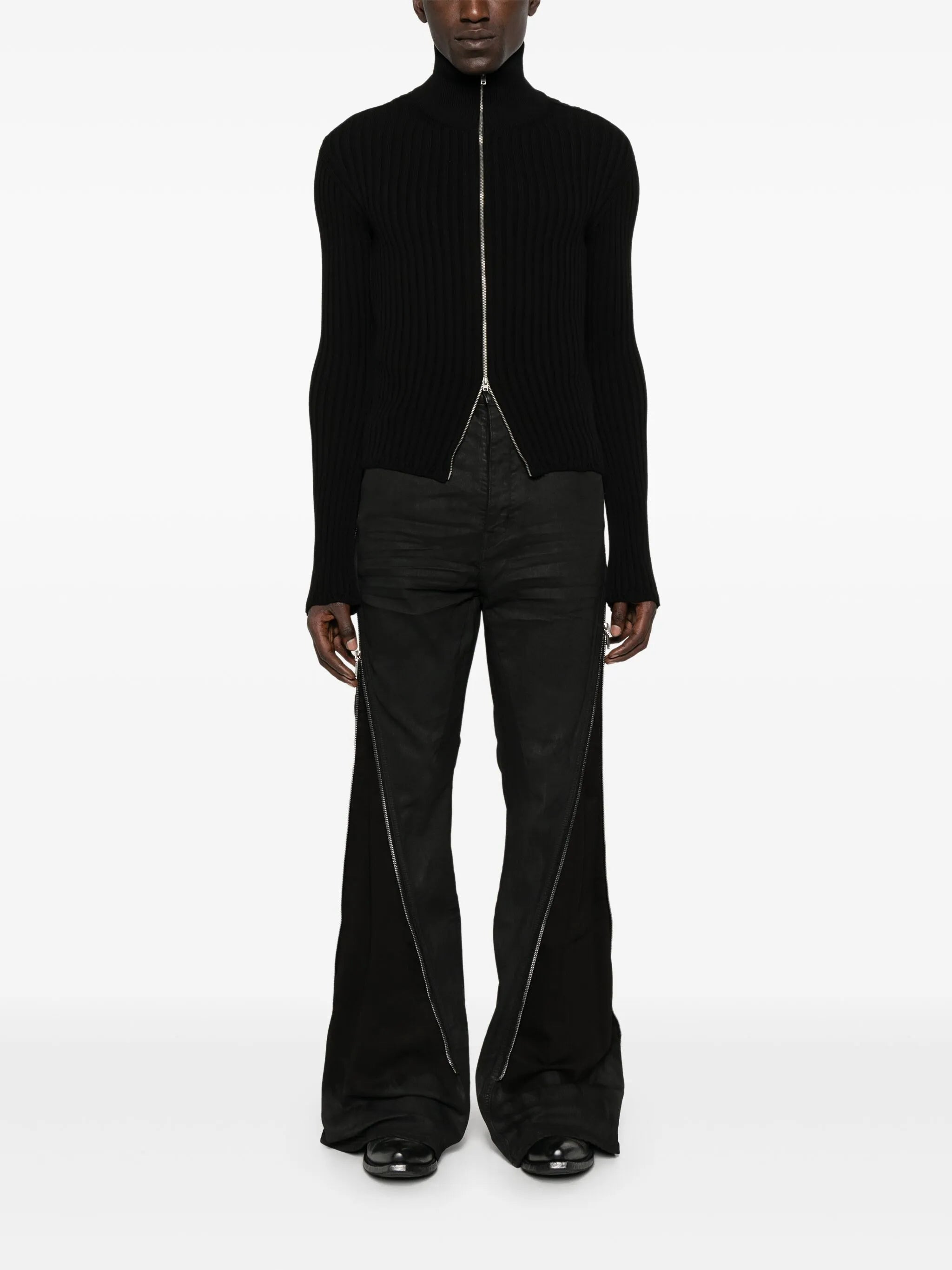 Rick Owens Drkshdw Bolan Banana Zip-detail Jeans - 3