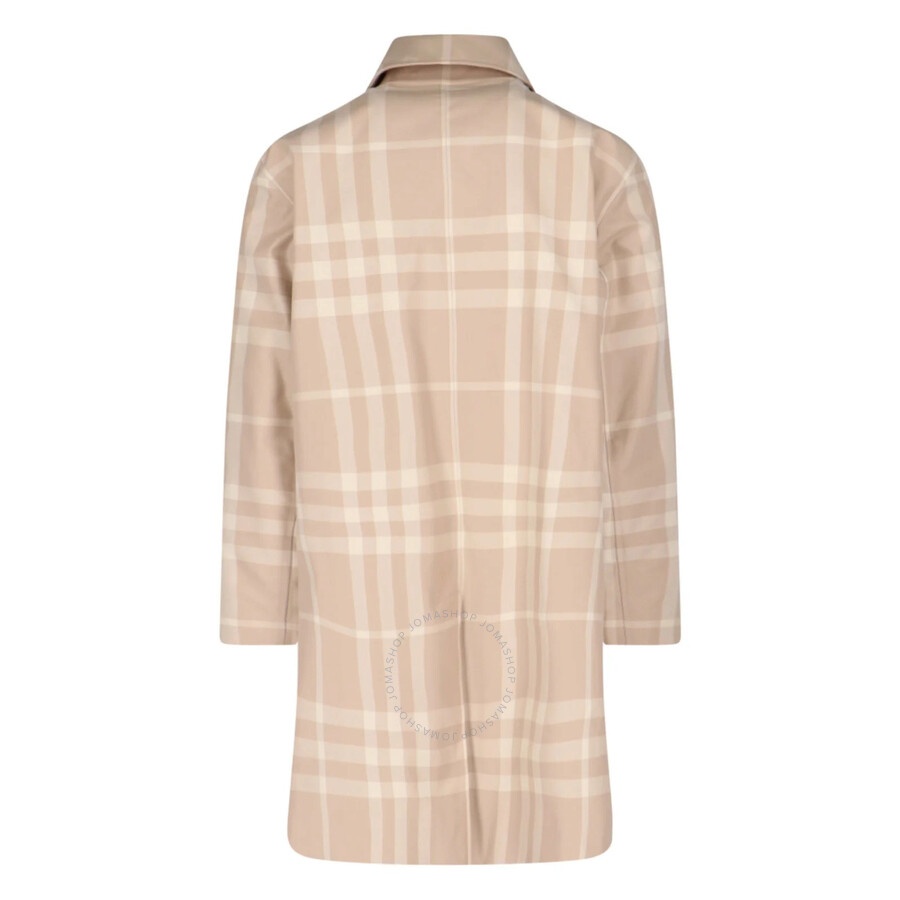 Burberry Check Gabardine Cotton Car Coat - 2