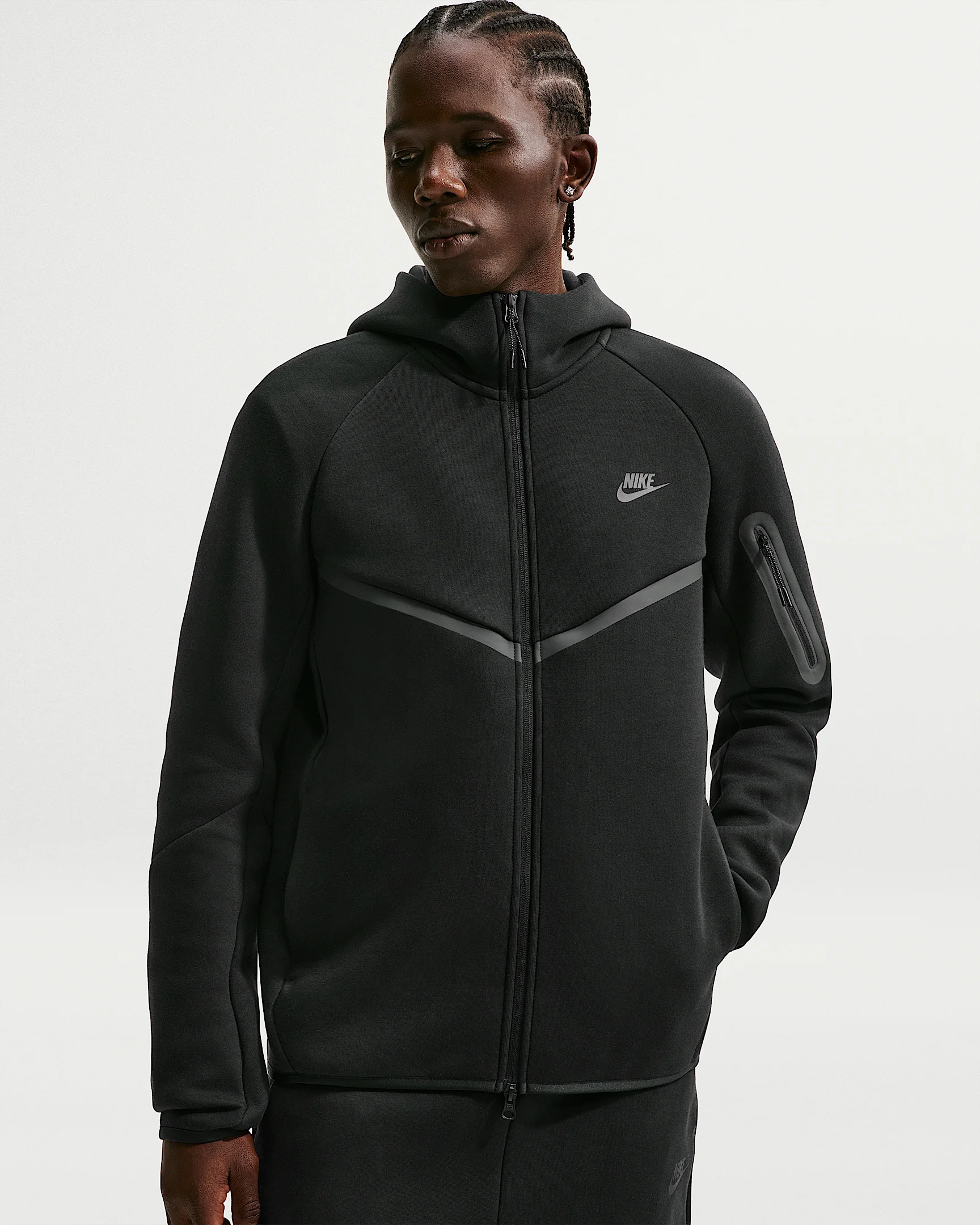Nike Tech Men's Full-Zip Windrunner Hoodie - 1