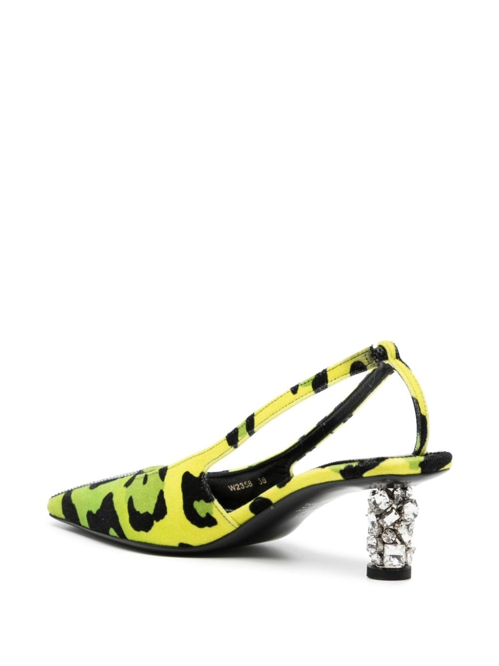 50mm camouflage-pattern pumps - 3