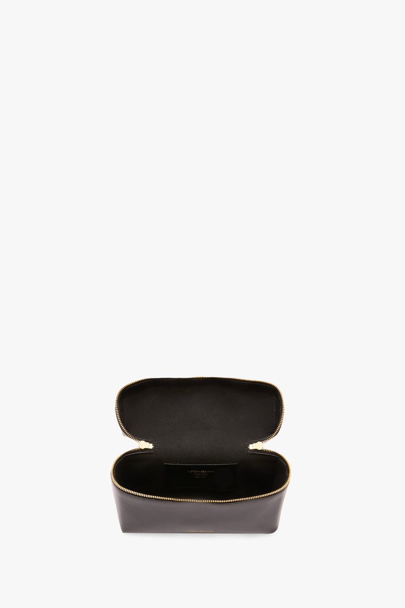 Victoria Beckham Vanity Crossbody In Black Leather outlook