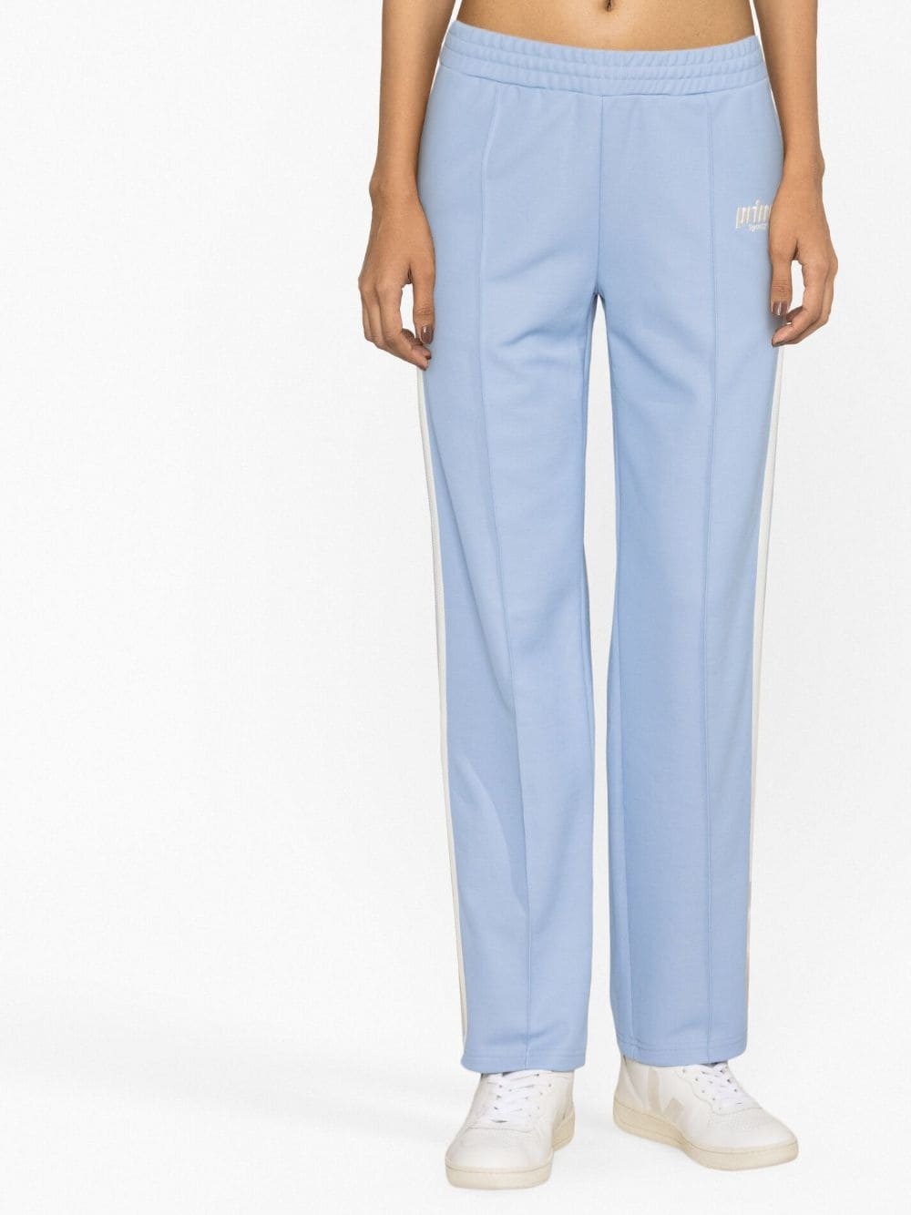 logo-embroidered track pants - 5