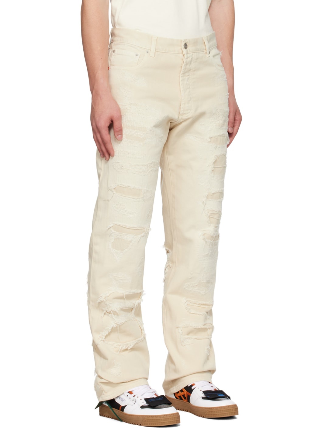 Off-White Regular 5-Pockets Jeans - 2