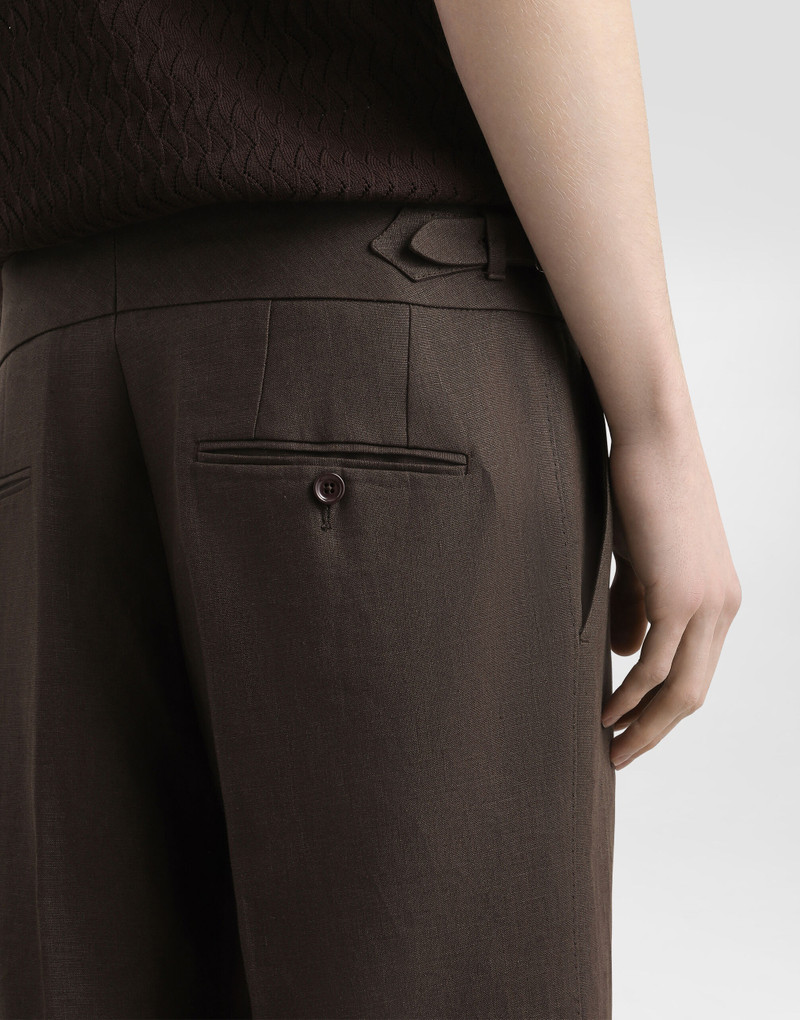 Classic linen trousers 5