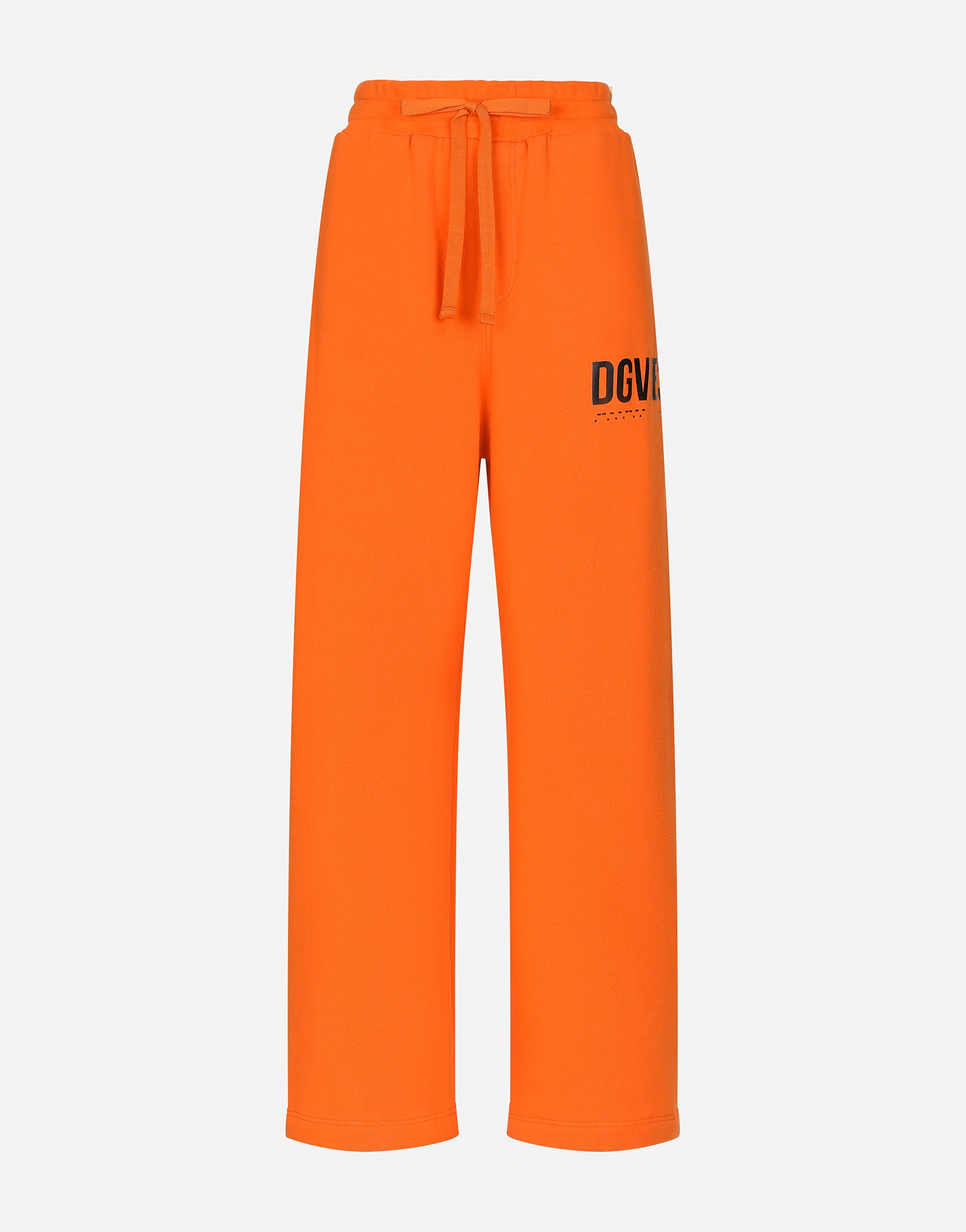 Jersey jogging pants with DGVIB3 print - 1