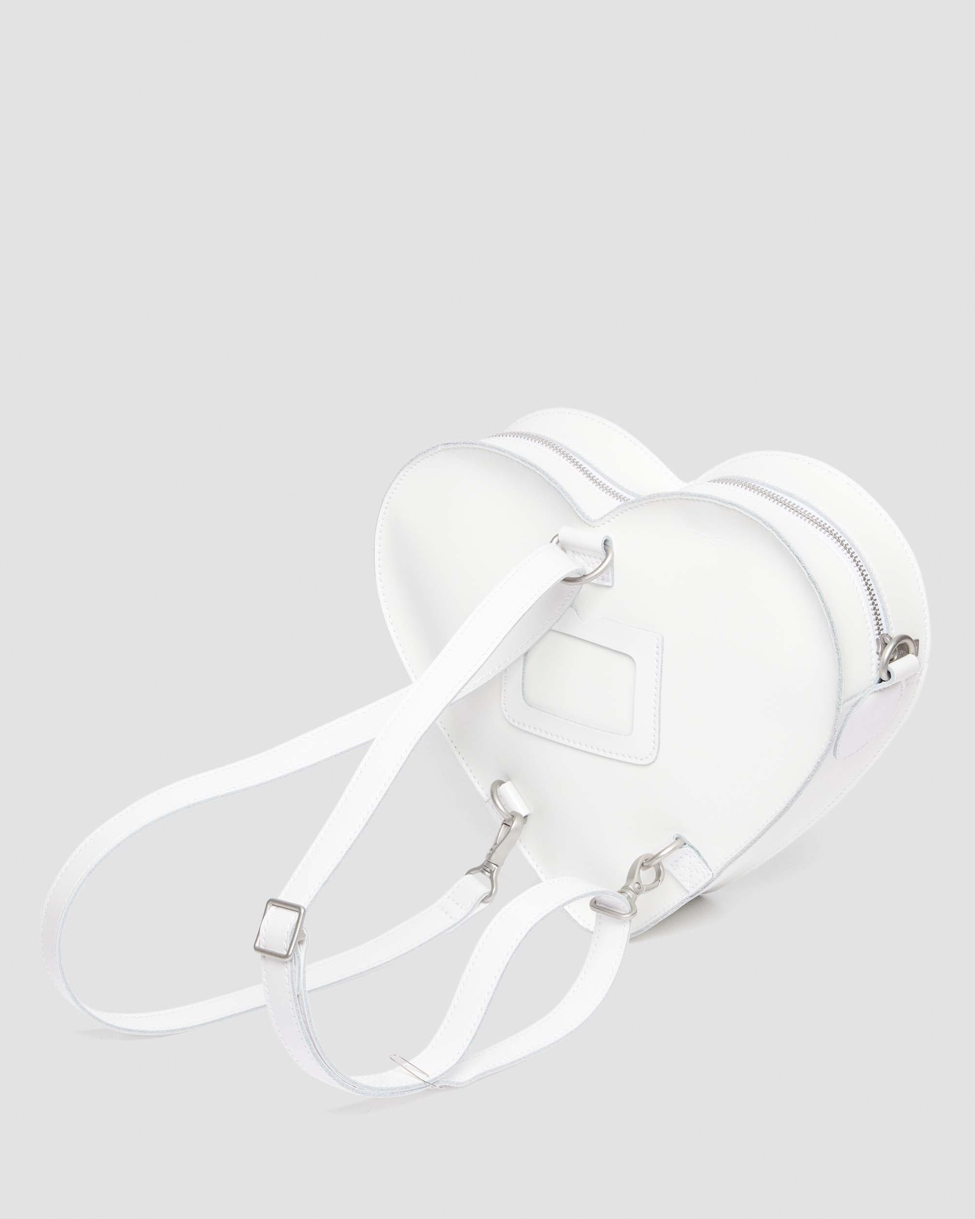 Heart Shaped Hardware Kiev Leather Bag - 8