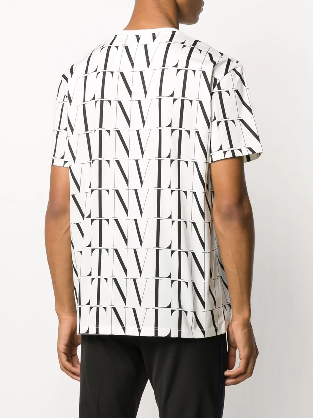 VLTN print T-shirt - 4