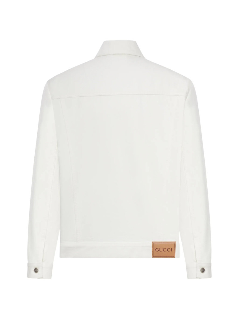 GUCCI Gucci Horsebit-detail Denim Jacket outlook