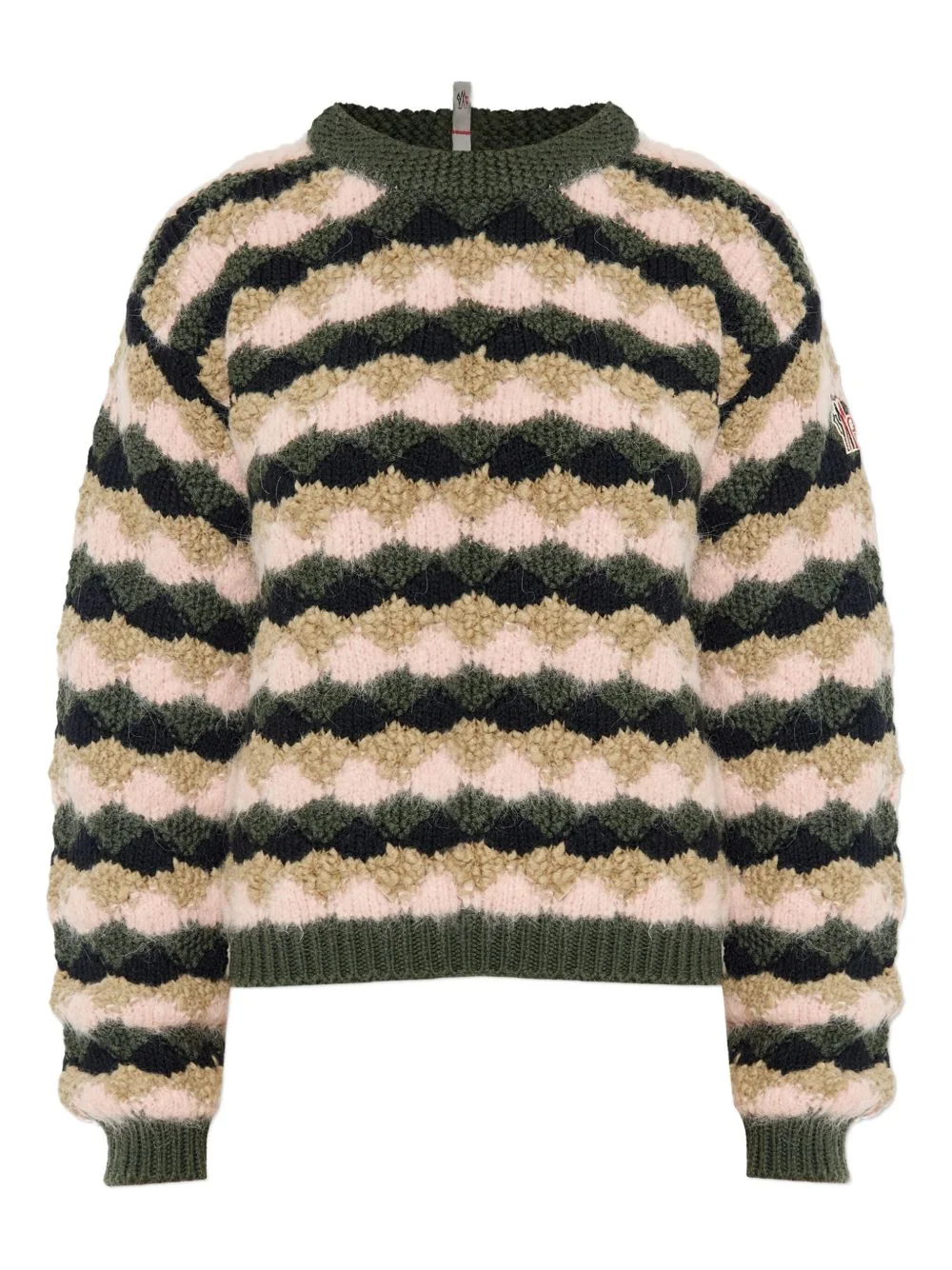 striped-pattern sweater - 1