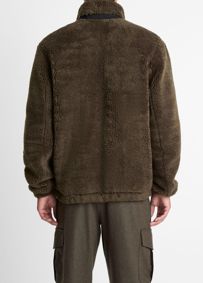Vince Sherpa Zip Jacket outlook