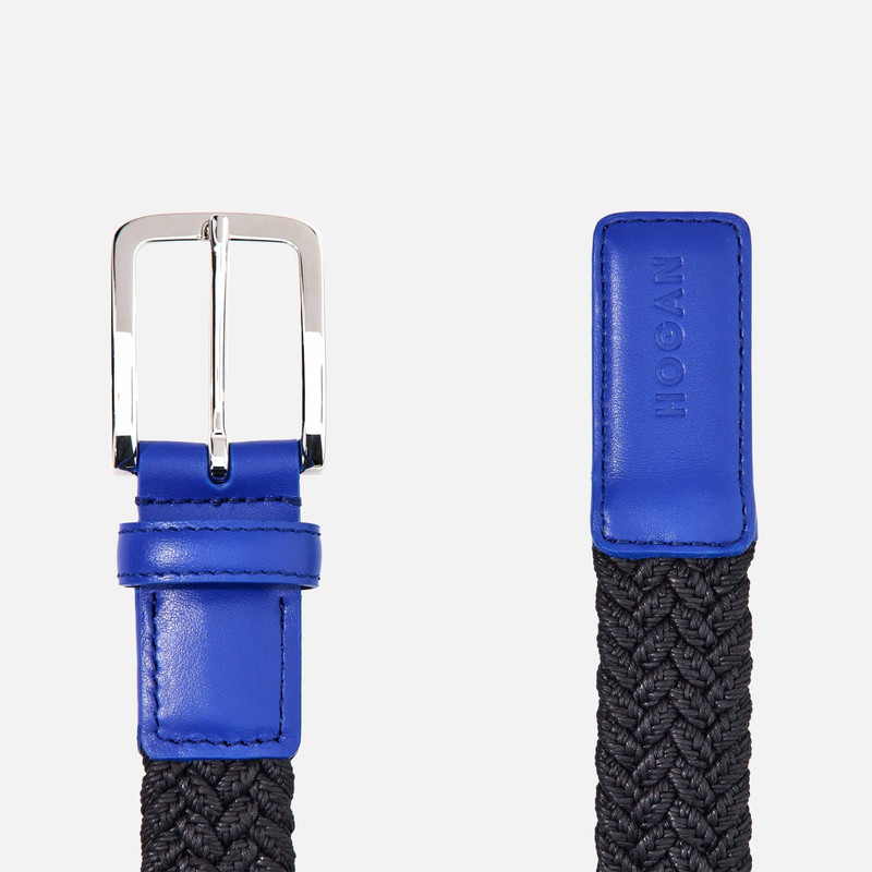 HOGAN Belt Black Blue outlook
