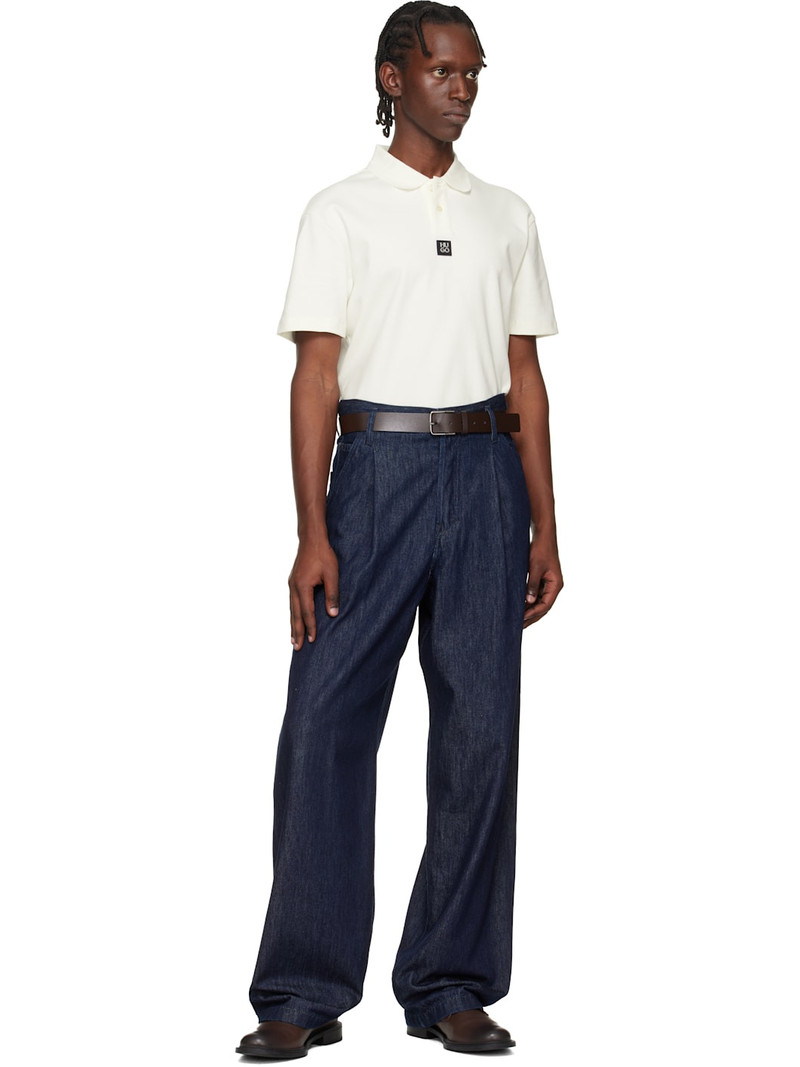 HUGO Brown Leather Belt outlook