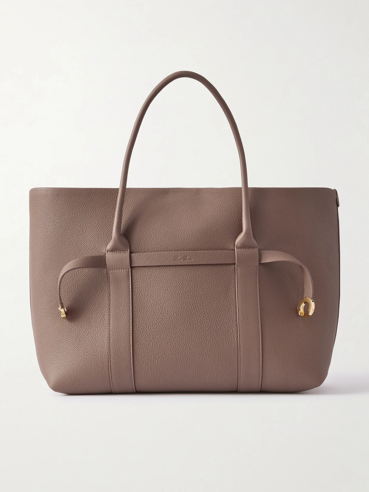 Ghiera Textured-leather Tote - 1