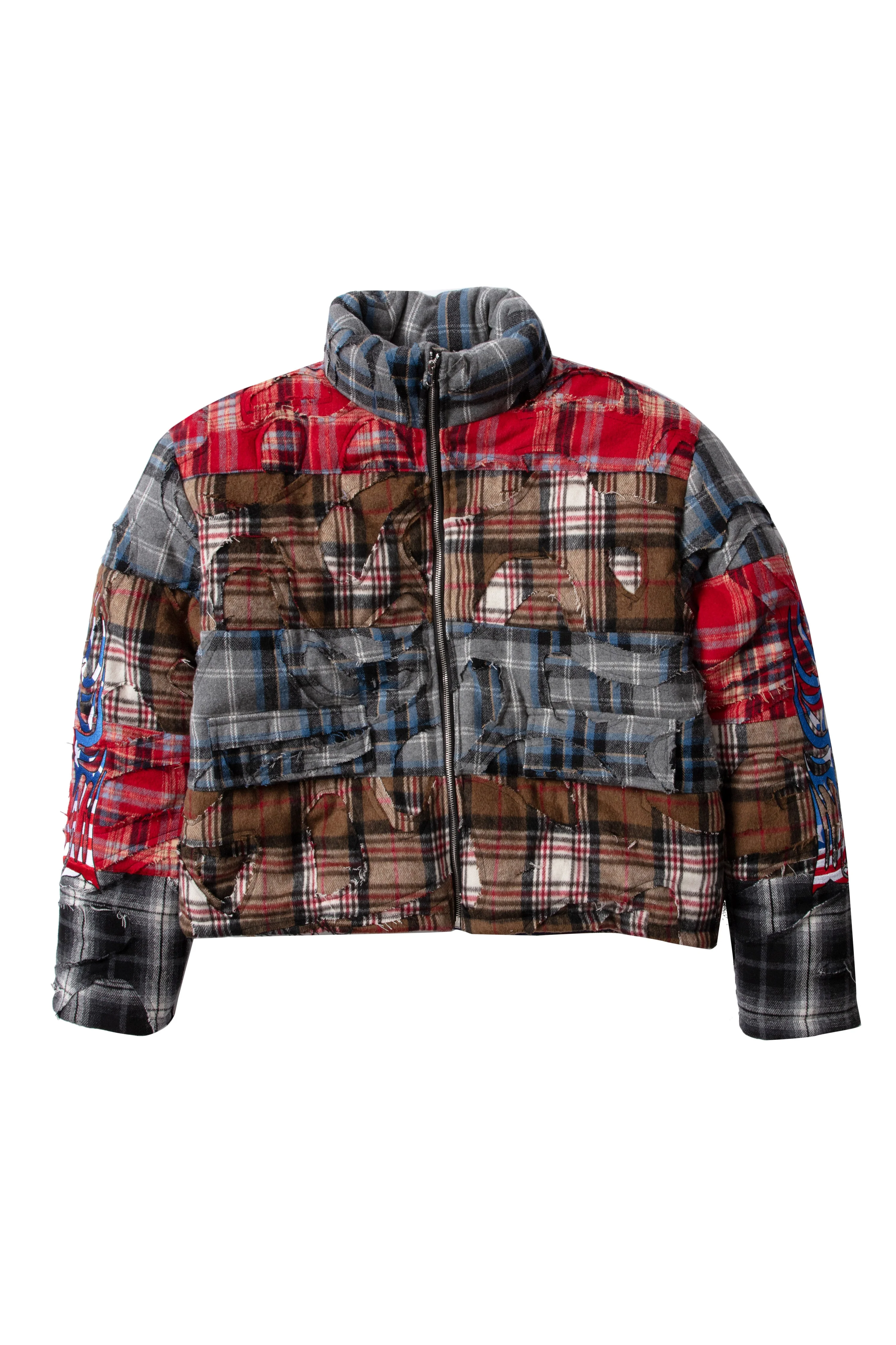 RUIN FLANNEL PARKA - 1