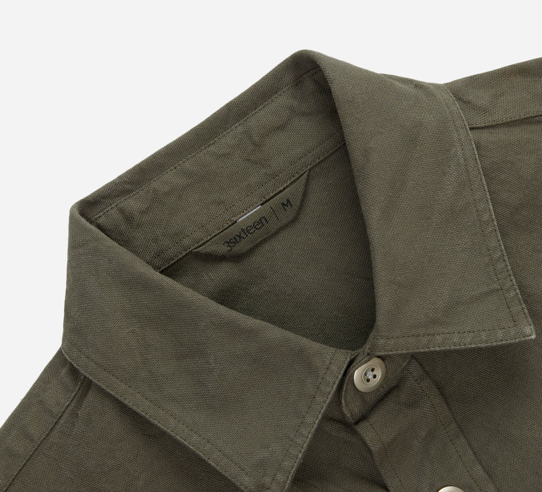 Utility Shirt - Crocodile Canvas - 3