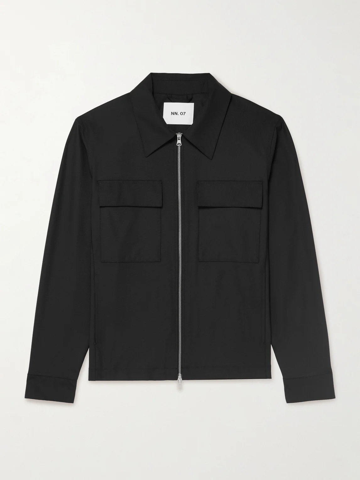 Alban 1088 Recycled Grain de Poudre Overshirt - 1