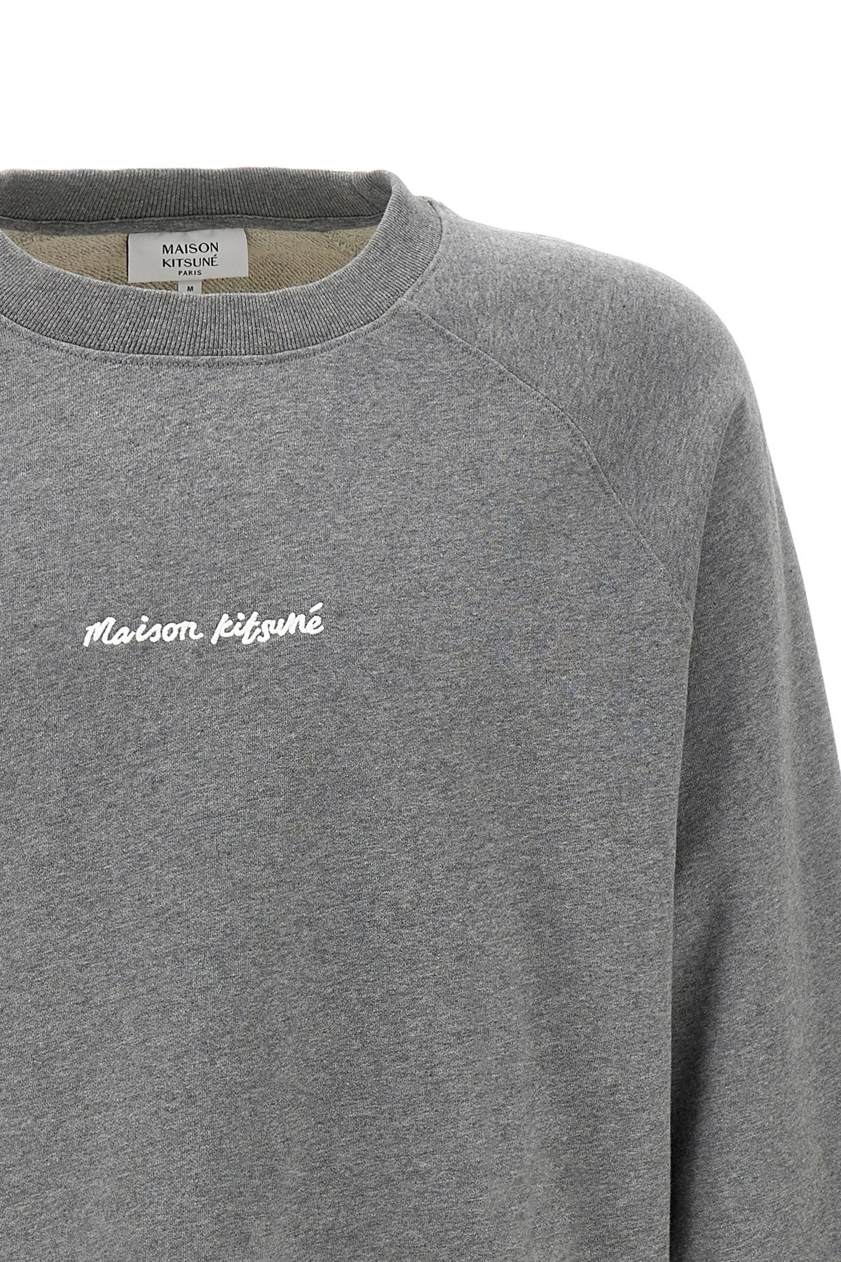 Logo embroidery sweatshirt - 3