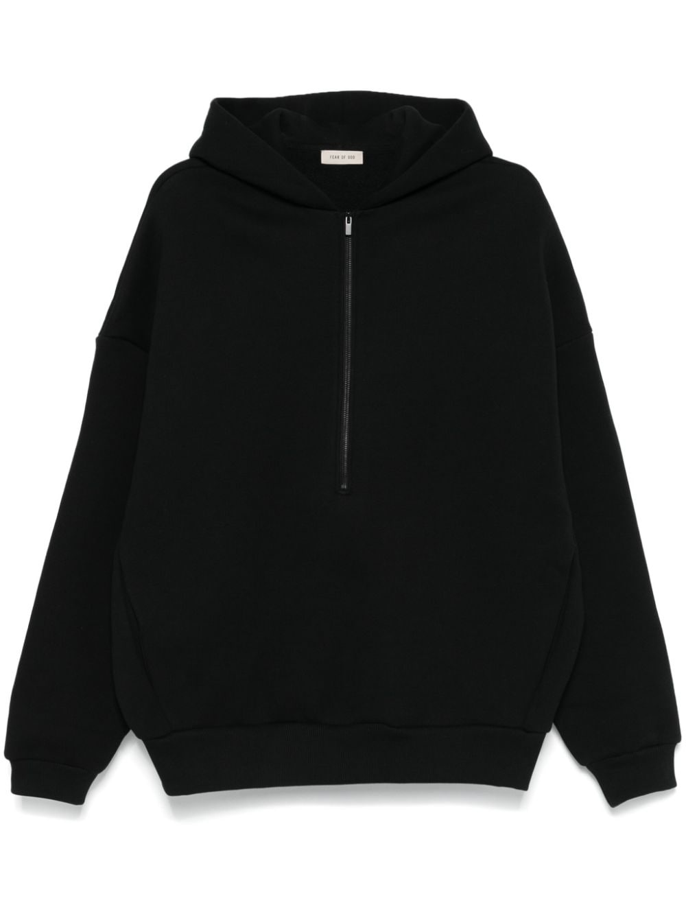 half zip hoodie - 1