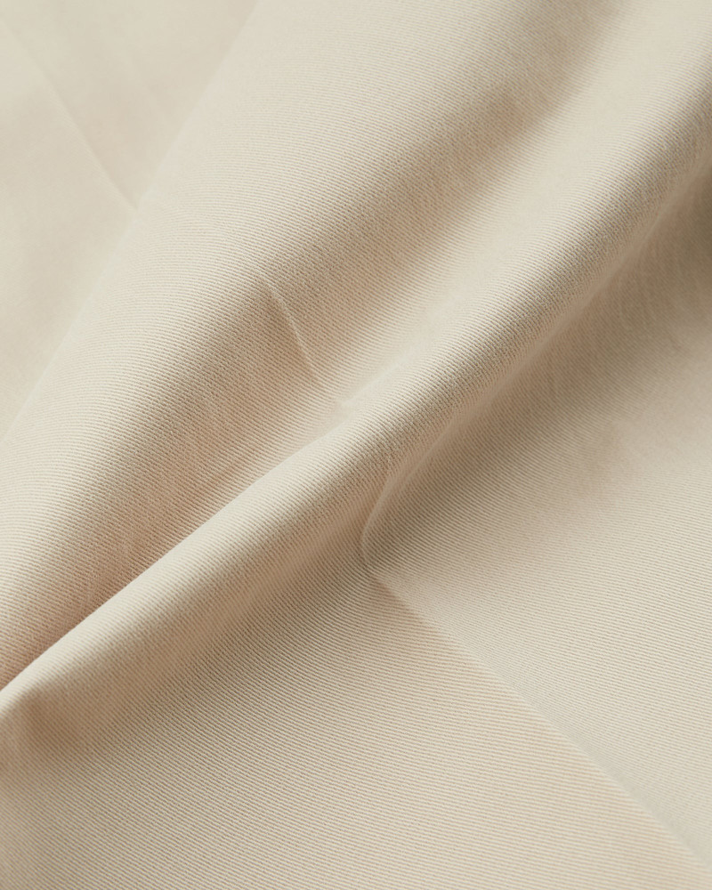 Regular fit cotton and cashmere trousers 7