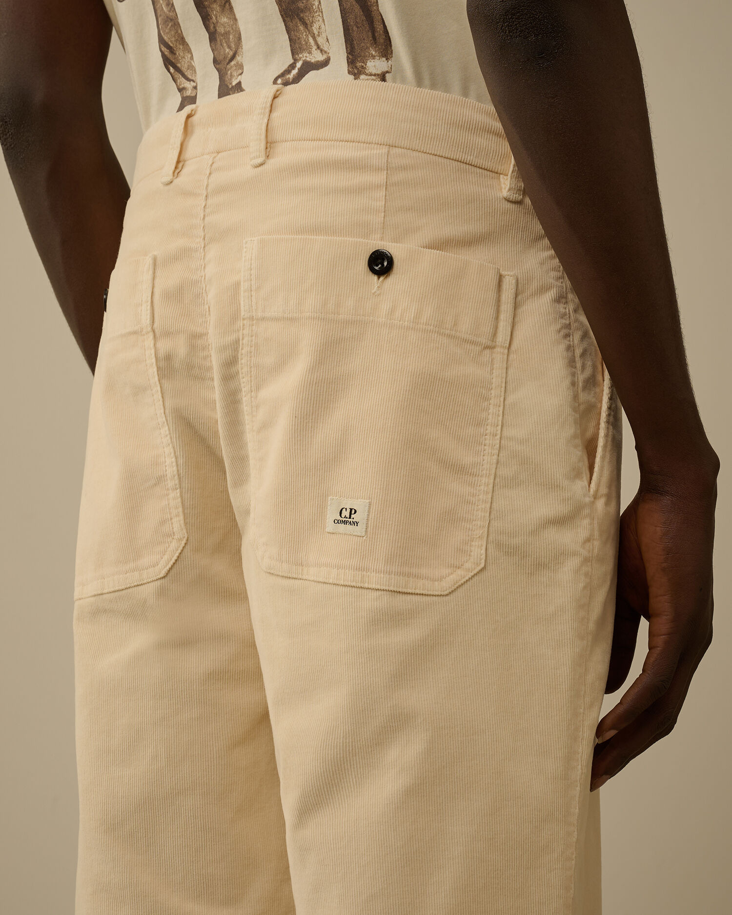 Corduroy Loose Chino Pants - 6