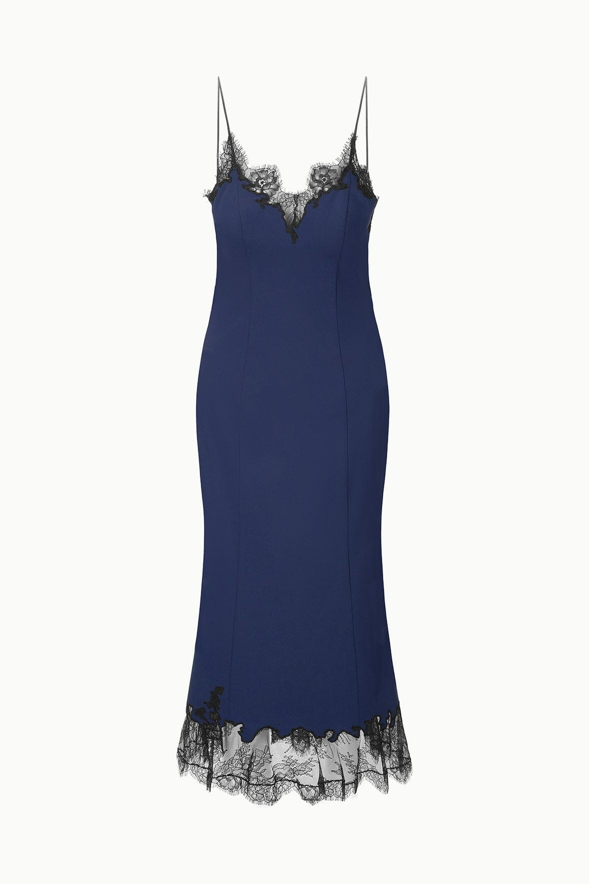 STAUD NADIA DRESS NAVY - 1