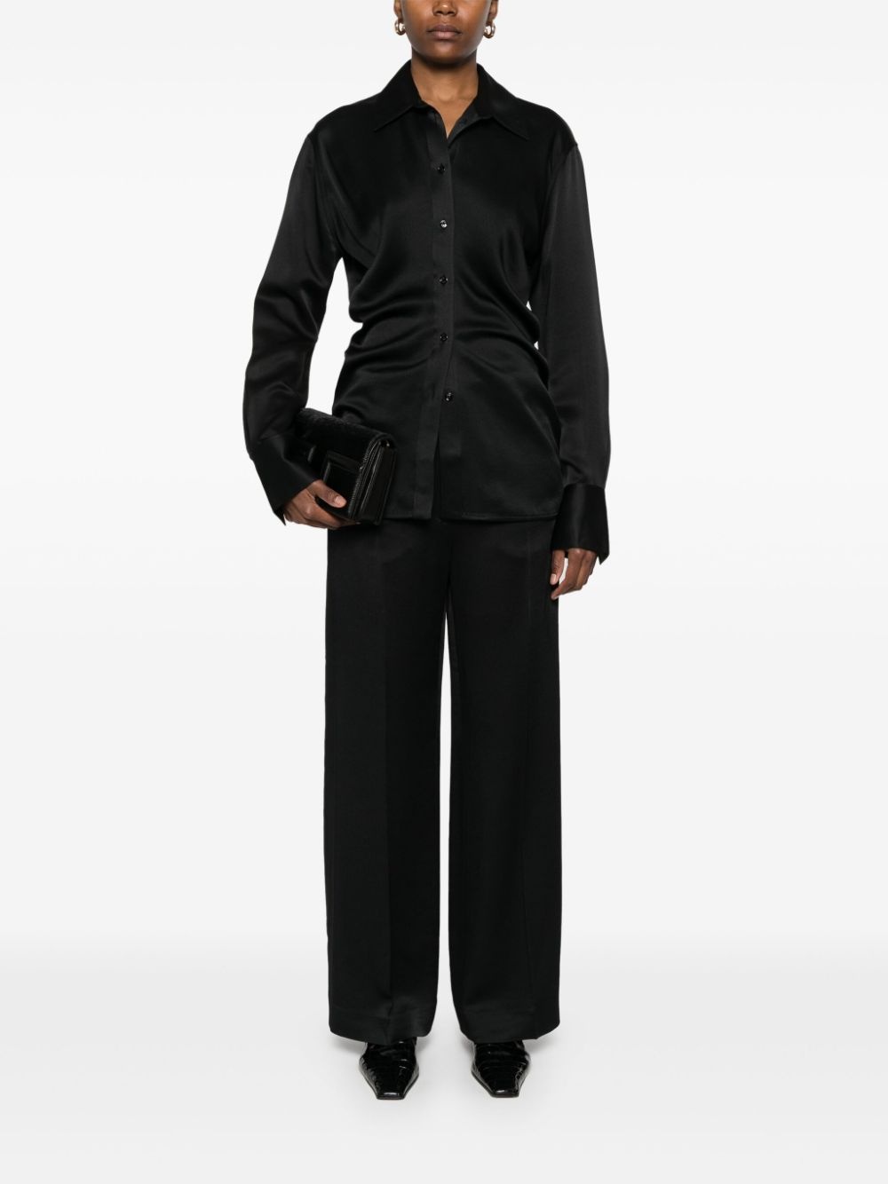 slouch waist shirt - 2