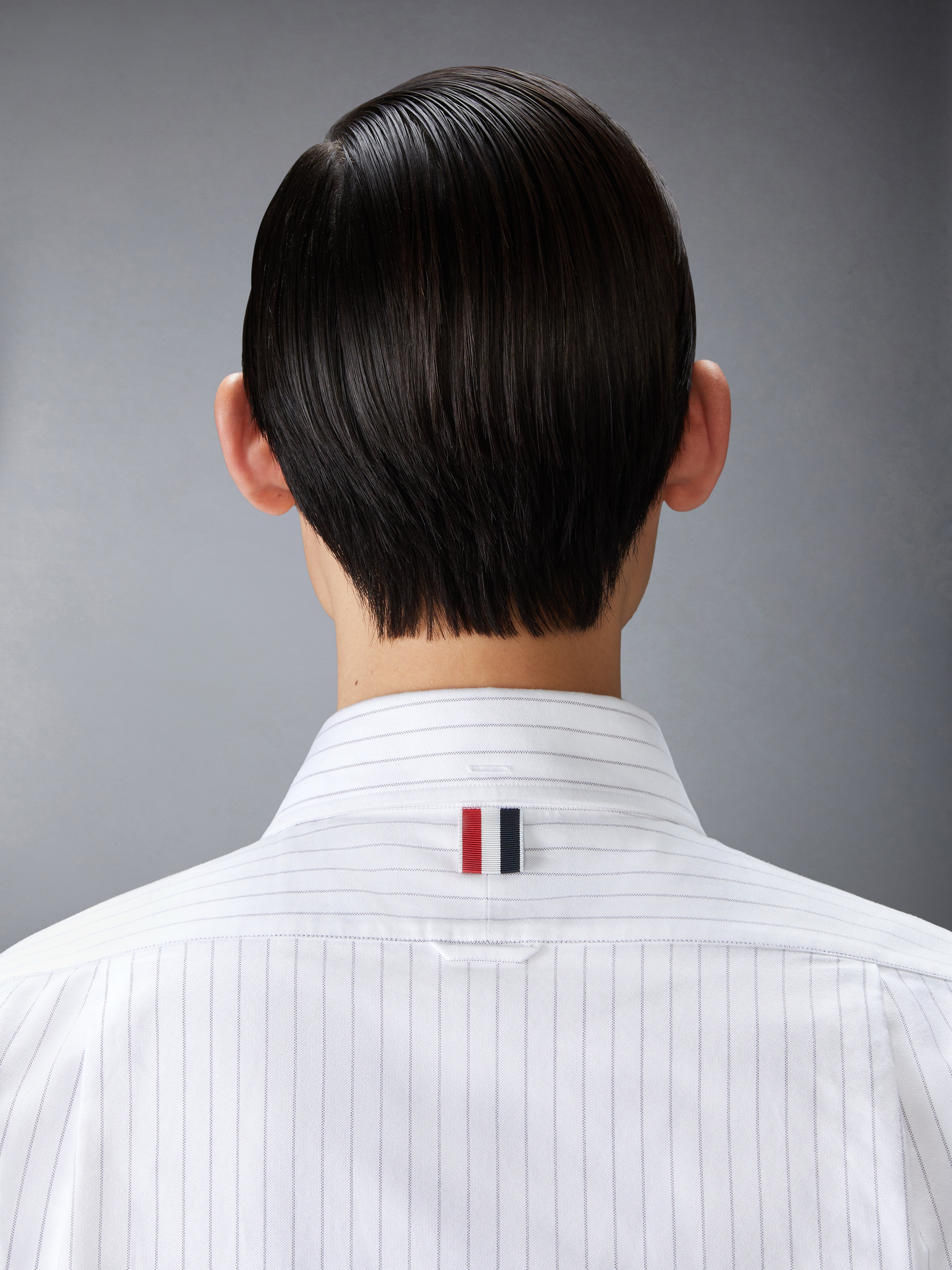 GEESE 4-BAR PINSTRIPE OXFORD SHIRT - 7